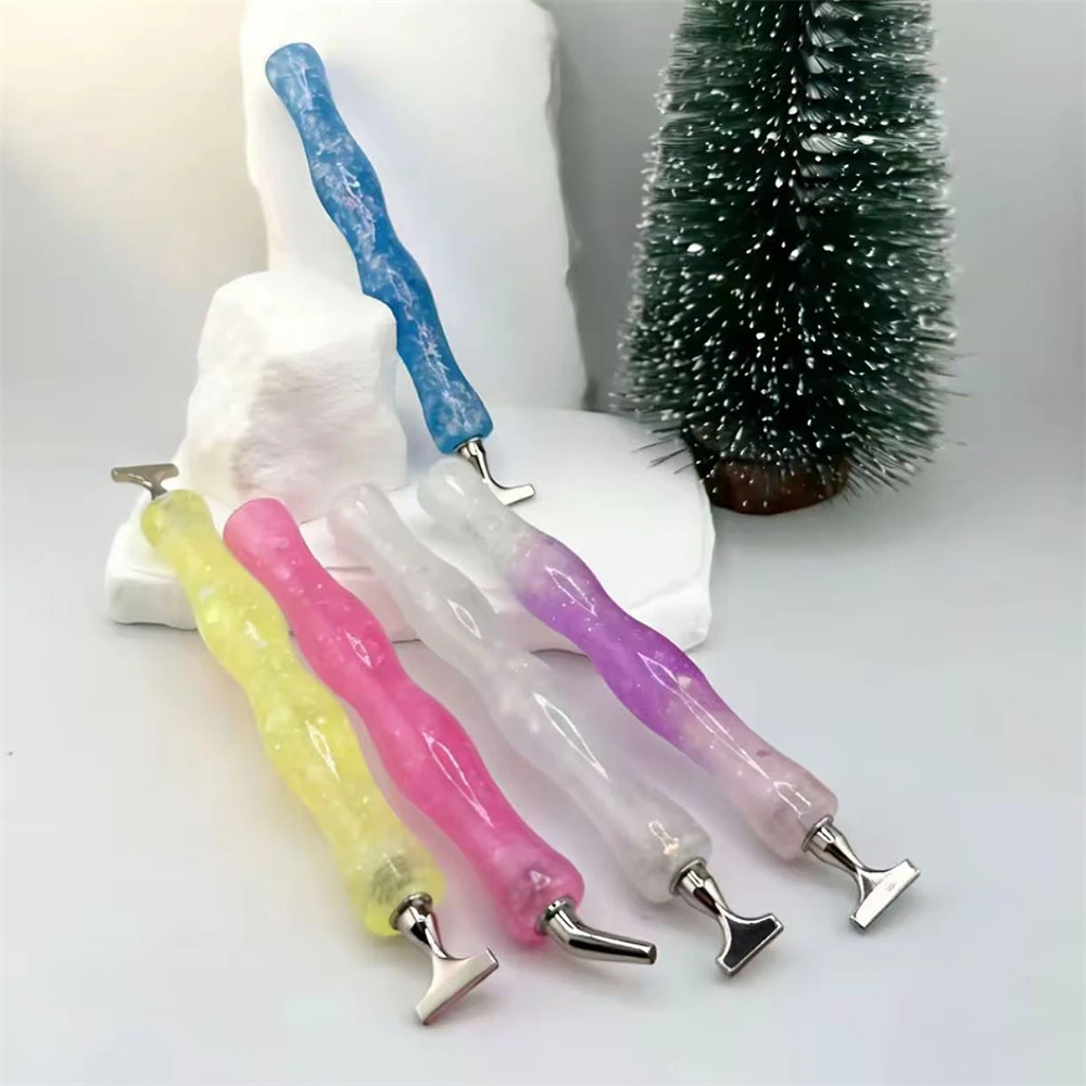 Embroidery Needle Pen - New Wavy Resin Diamond Painting Pen
