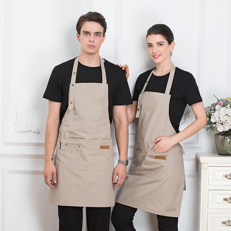 Embroidery Kitchen - Custom Brand Logo Kitchen Aprons For