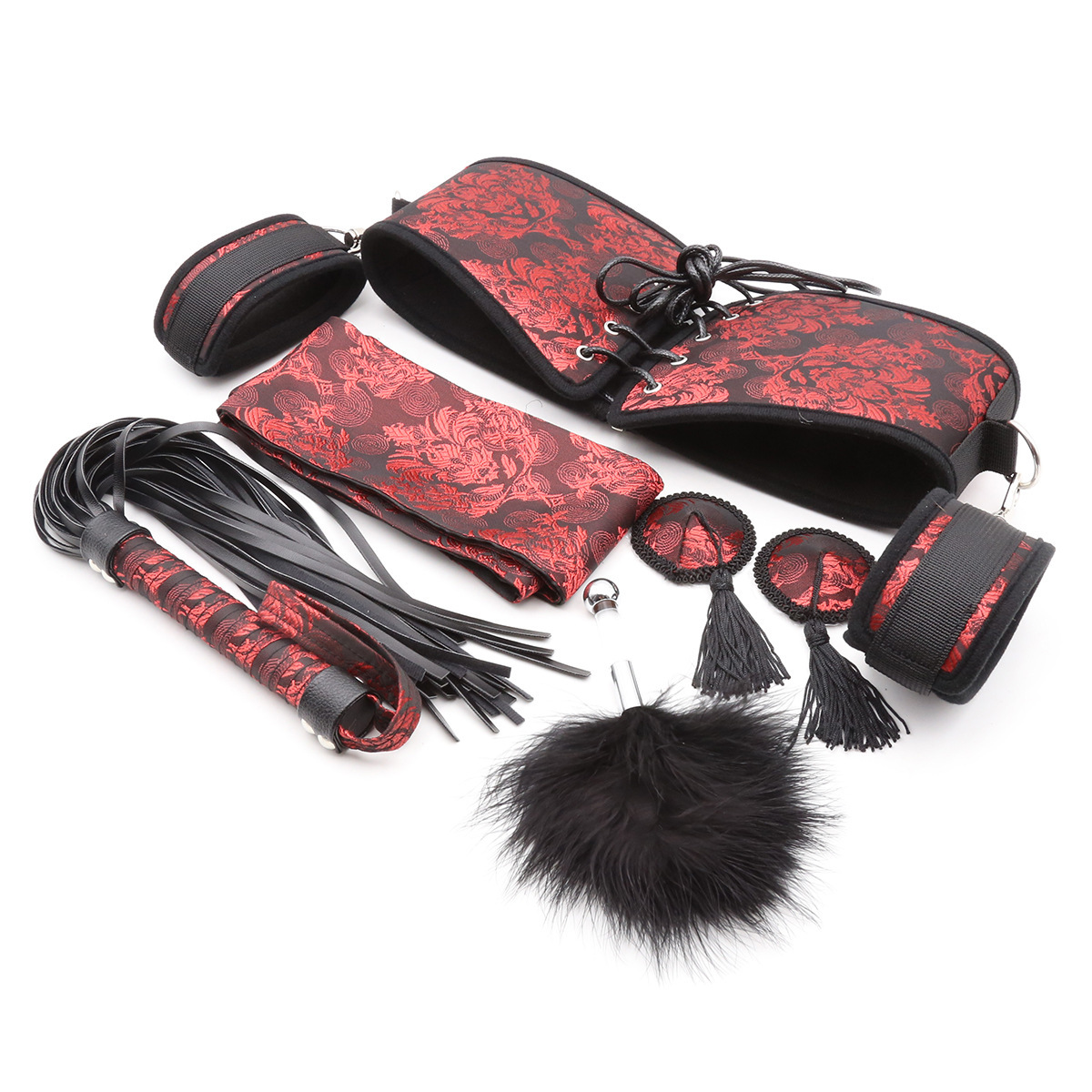 Embroidery Kit Set - BDSM Woman Harness Nipple Cover Waist