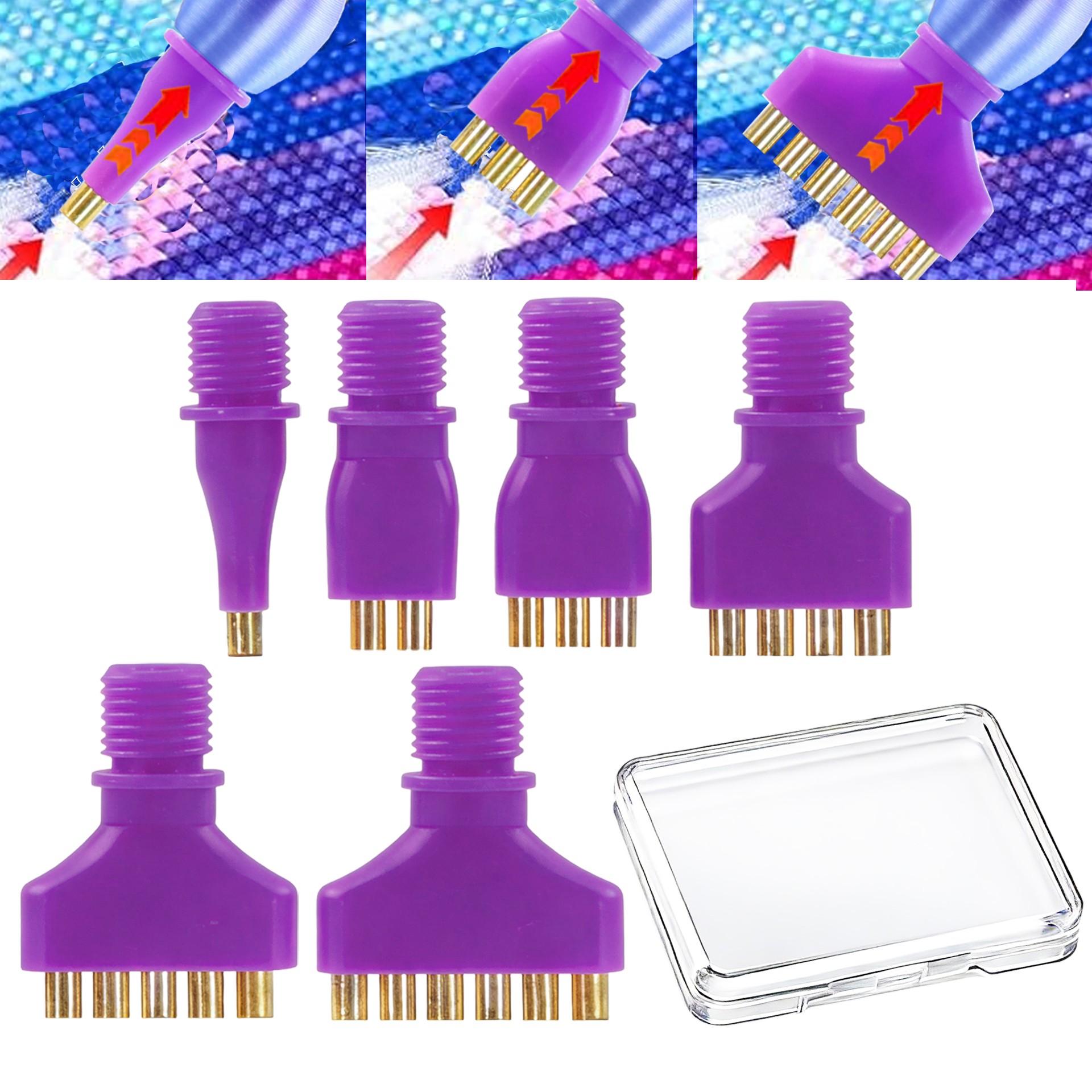 Embroidery Needle Pen - 1/2/3/4/5/6 Diamond Painting Vacuum Pen Tip