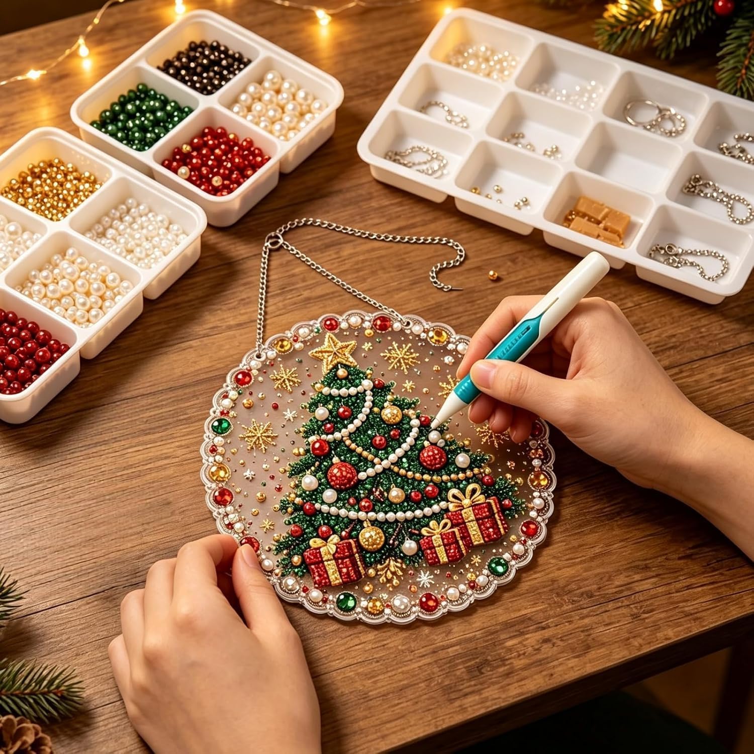 Embroidery Needle Pen - Automatic Diamond Painting Art Pen for