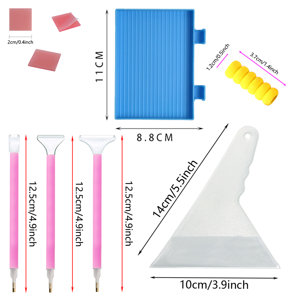 Diamond Painting Tools Kit wit - đánh giá và giá Embroidery Needle Pen