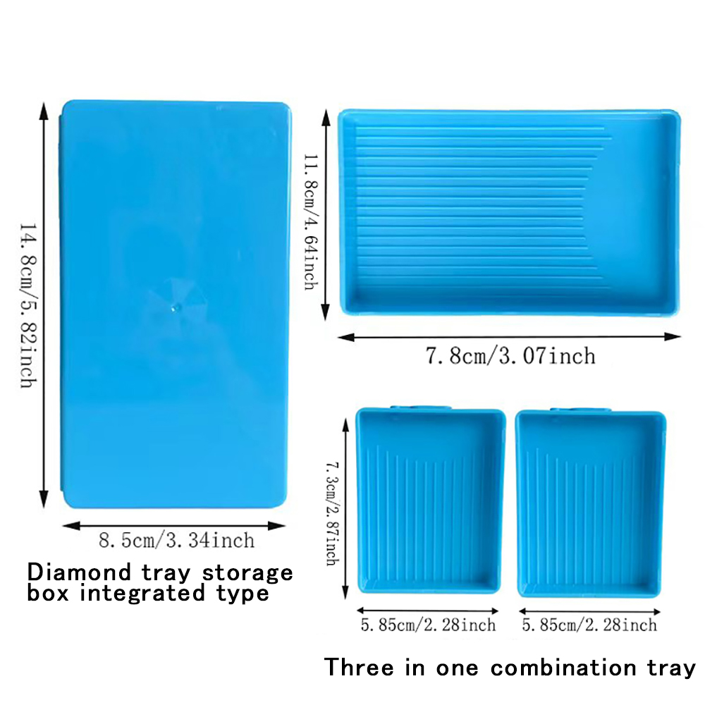 Diamond Painting Tray with Lid - đánh giá và giá Embroidery Needle Pen