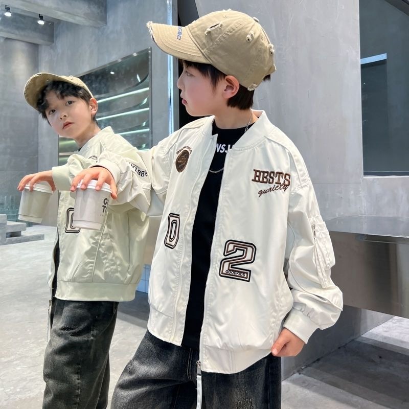 2025 New Boys Baseball Jacket  - đánh giá và giá Embroidery Jacket