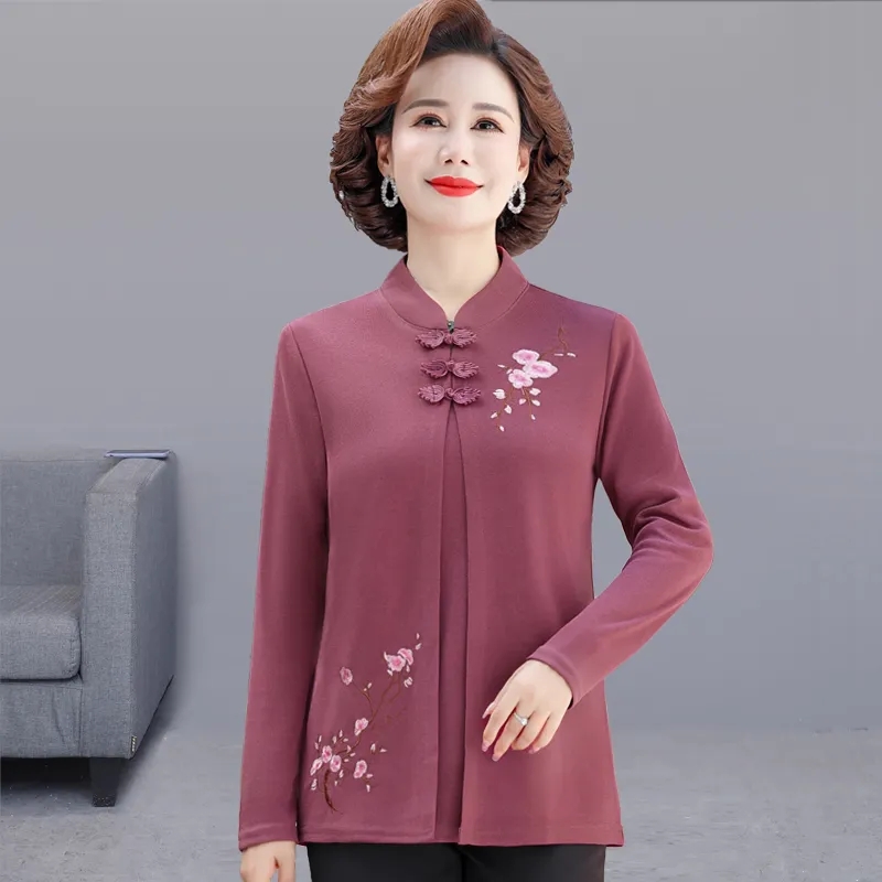 Middle-Aged Women Embroidery C - đánh giá và giá Embroidery Cardigan