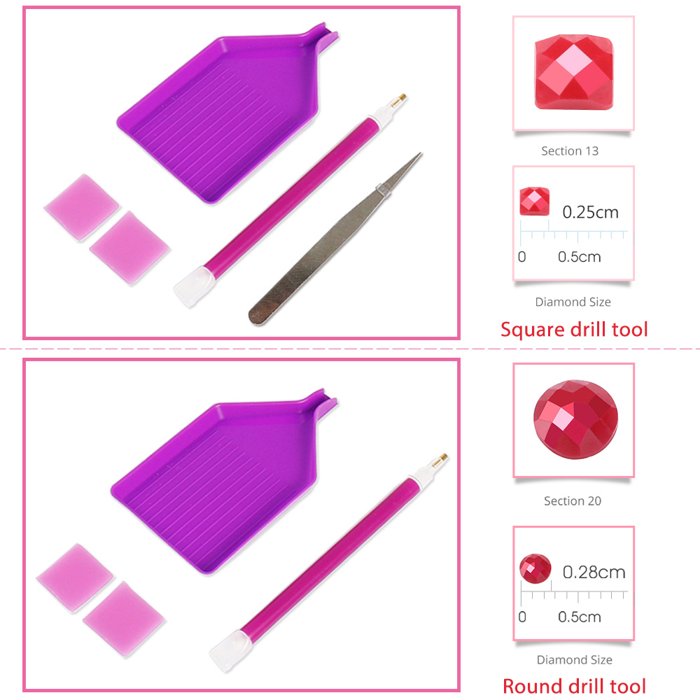 Momoart New Arrival Diamond Mo - đánh giá và giá Embroidery Kit Set