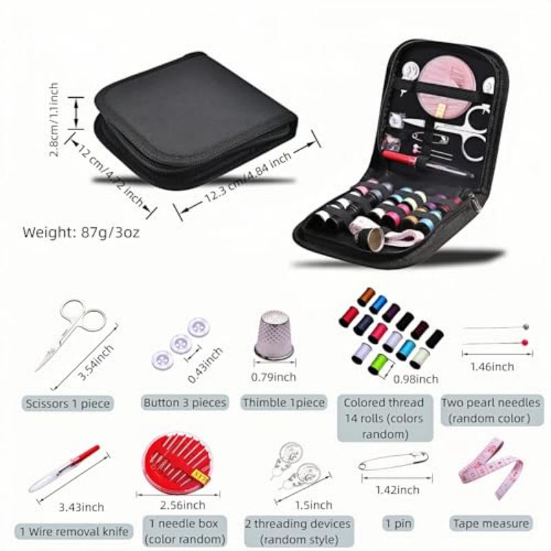 1Bag 27Pcs Sewing Kit, Multi-P - đánh giá và giá Embroidery Kit Set