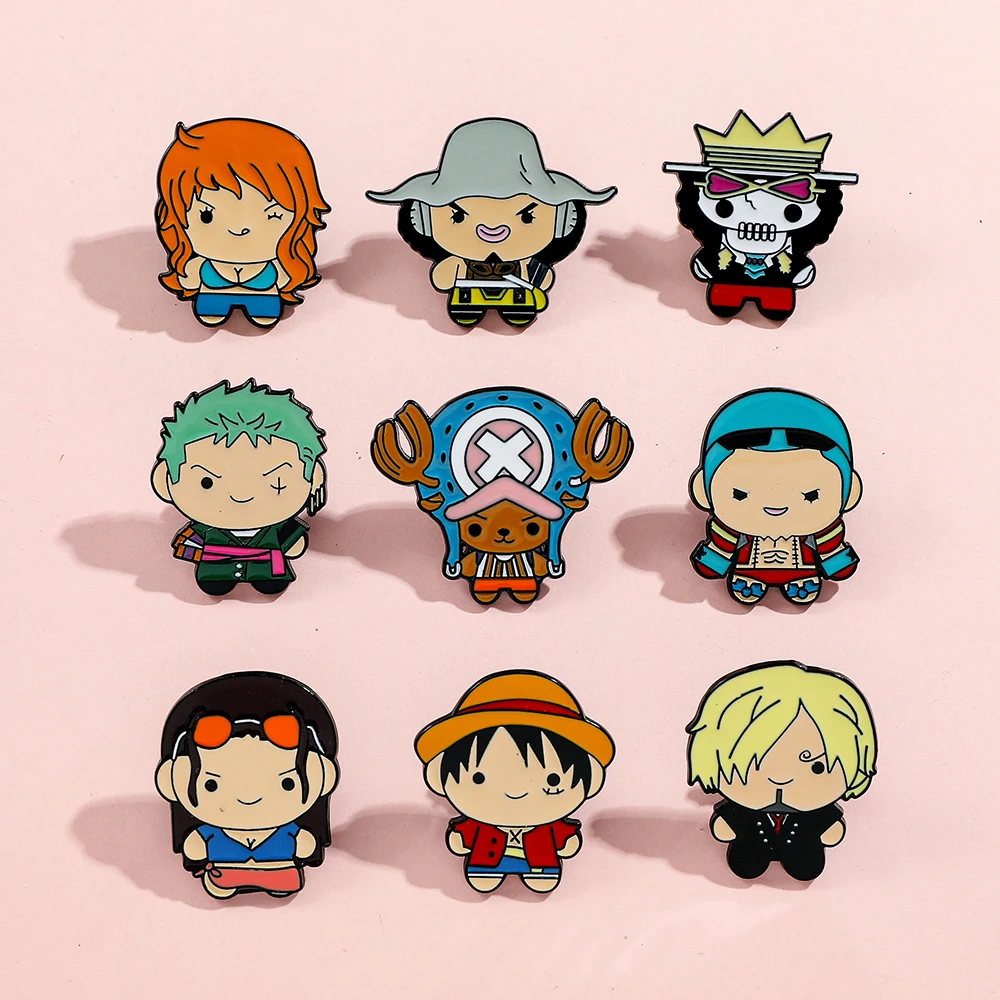 9 Pcs Creative Cartoon Brooch  - đánh giá và giá Embroidery Textile