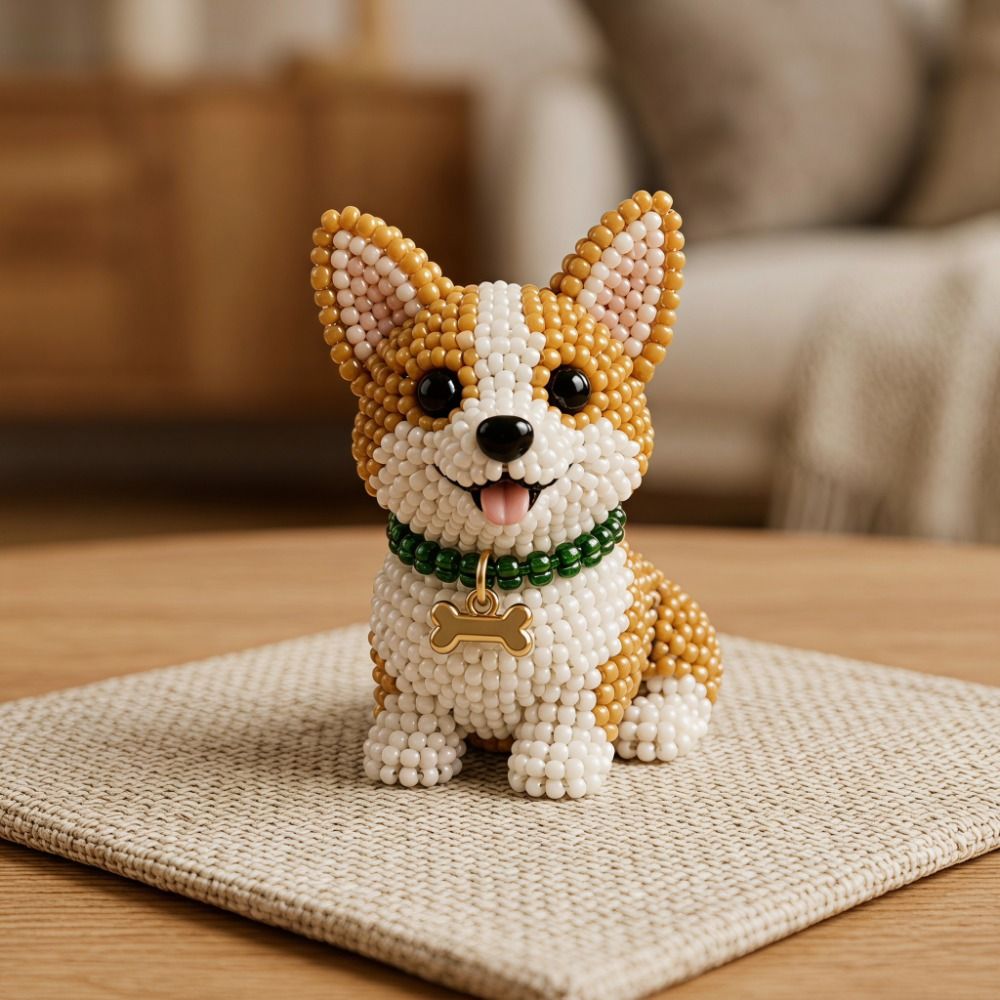 Handmade DIY Animal Bead Embro - đánh giá và giá Embroidery Kit Set