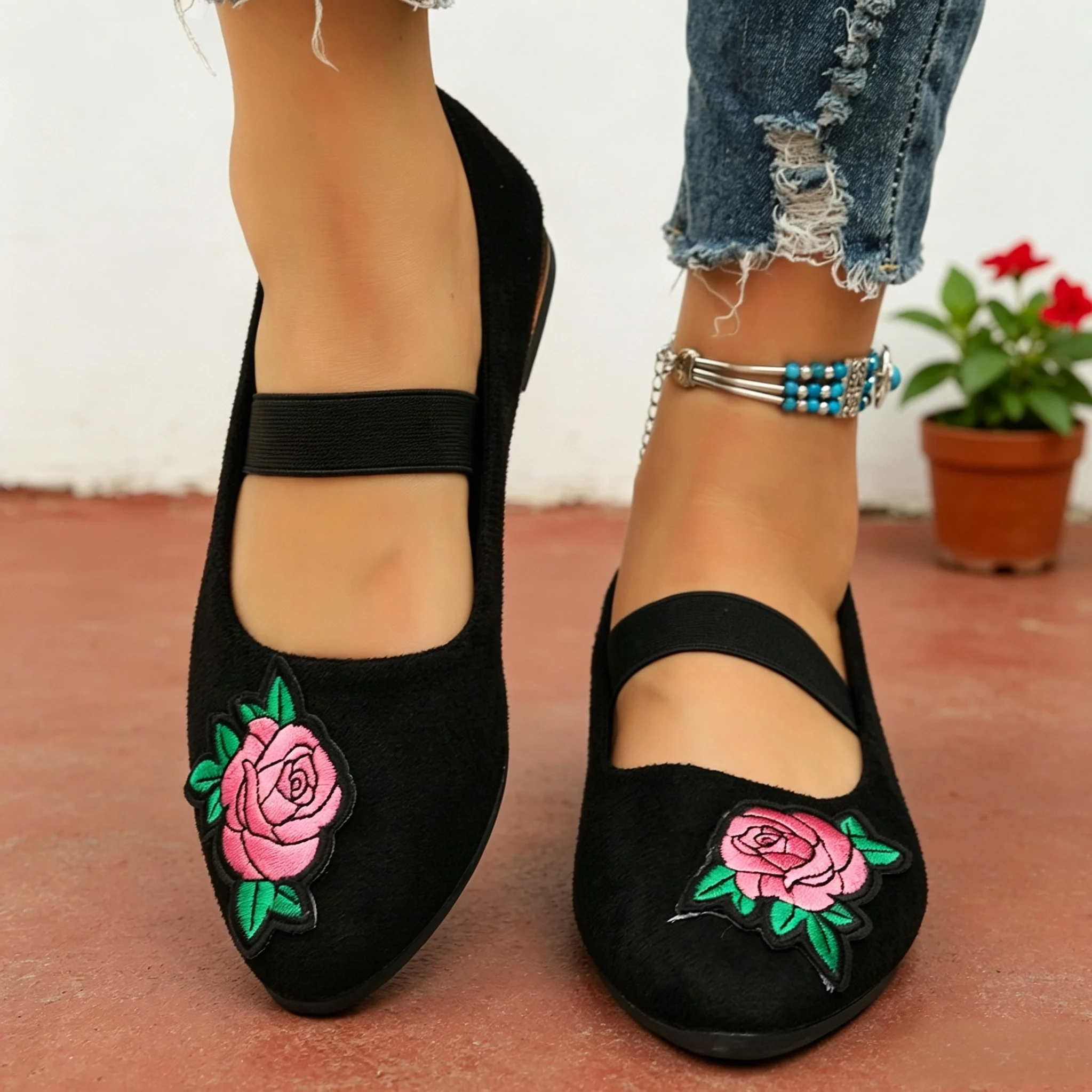 Autumn Women's Vintage Boho Fl - đánh giá và giá Embroidery Flower