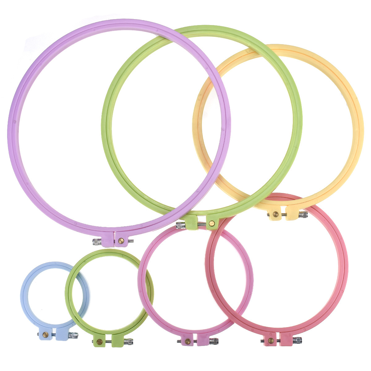 1/7pcs 7-25cm Plastic Embroide - đánh giá và giá Embroidery Zone