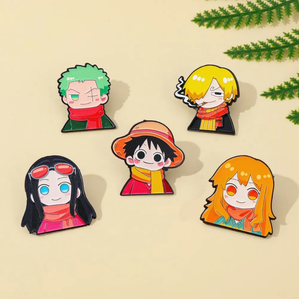 5 Pcs Cute Anime Cartoon Brooc - đánh giá và giá Embroidery Textile