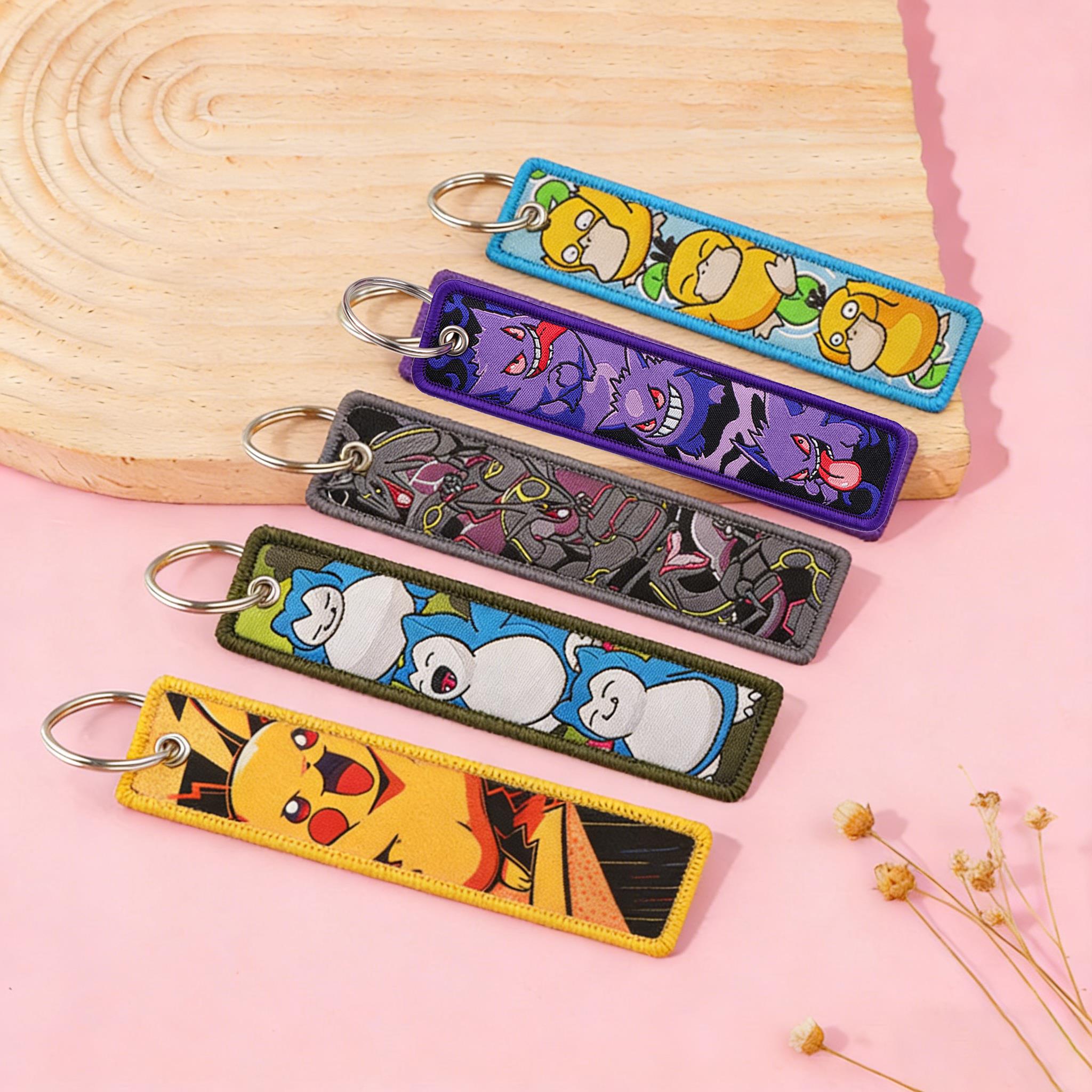Cute Duck Embroidery Keychain  - đánh giá và giá Embroidery Gift Ideas