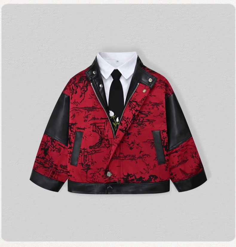 Gentleman Kids Embroidery Moto - đánh giá và giá Embroidery Jacket