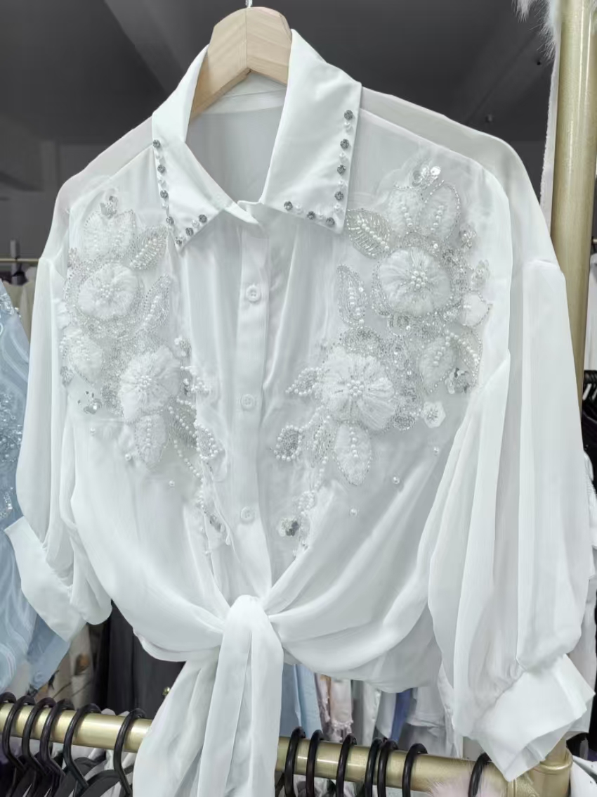 Streetwear Summer Sunscreen Bl - đánh giá và giá Embroidery Cardigan