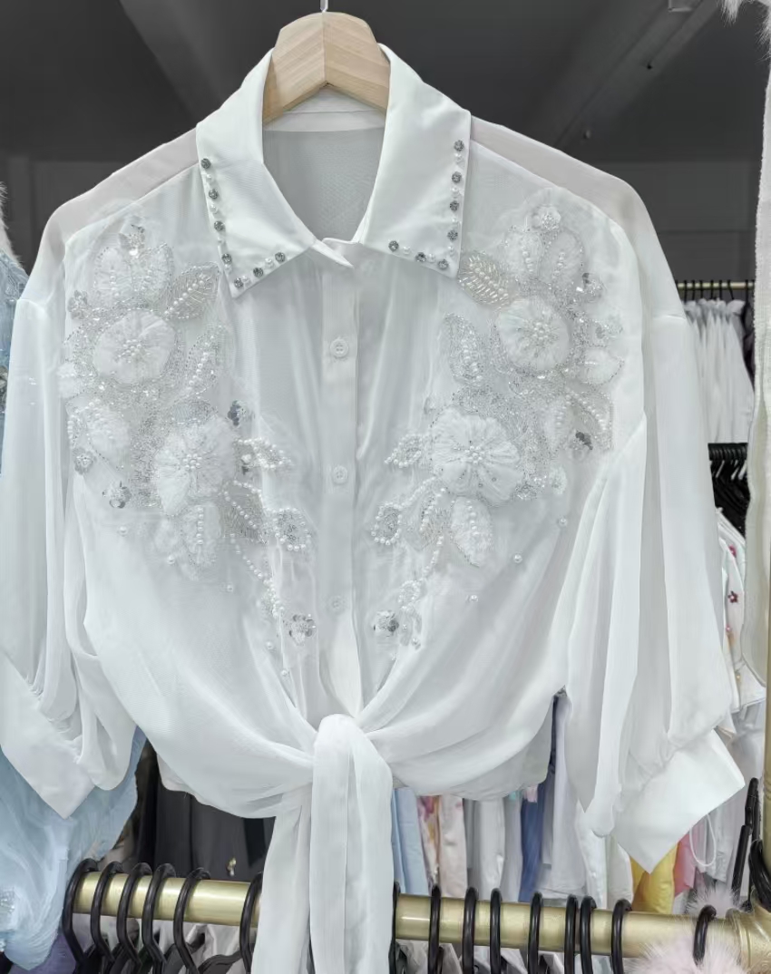 Streetwear Summer Sunscreen Bl - đánh giá và giá Embroidery Cardigan