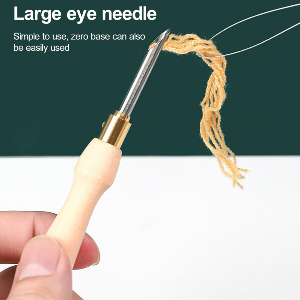 Embroidery Needle Wooden Handl - đánh giá và giá Embroidery Needle Pen
