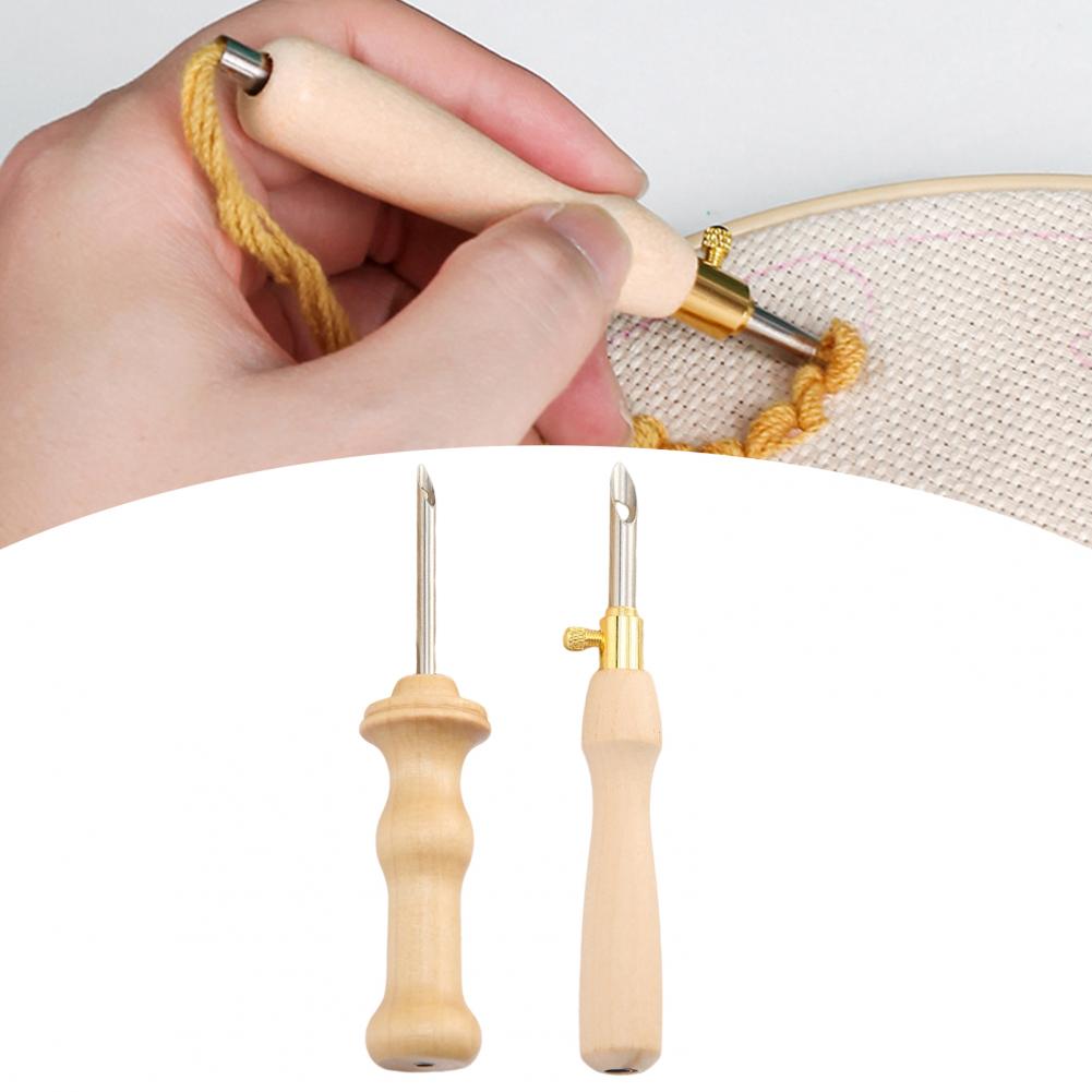 Embroidery Needle Wooden Handl - đánh giá và giá Embroidery Needle Pen