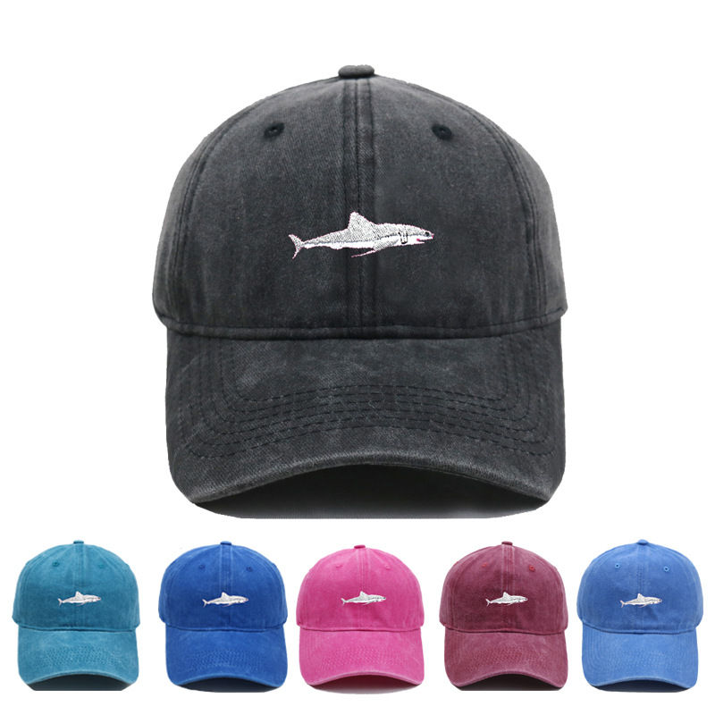 1pc Vintage Washed Shark Embro - đánh giá và giá Embroidery Lovers