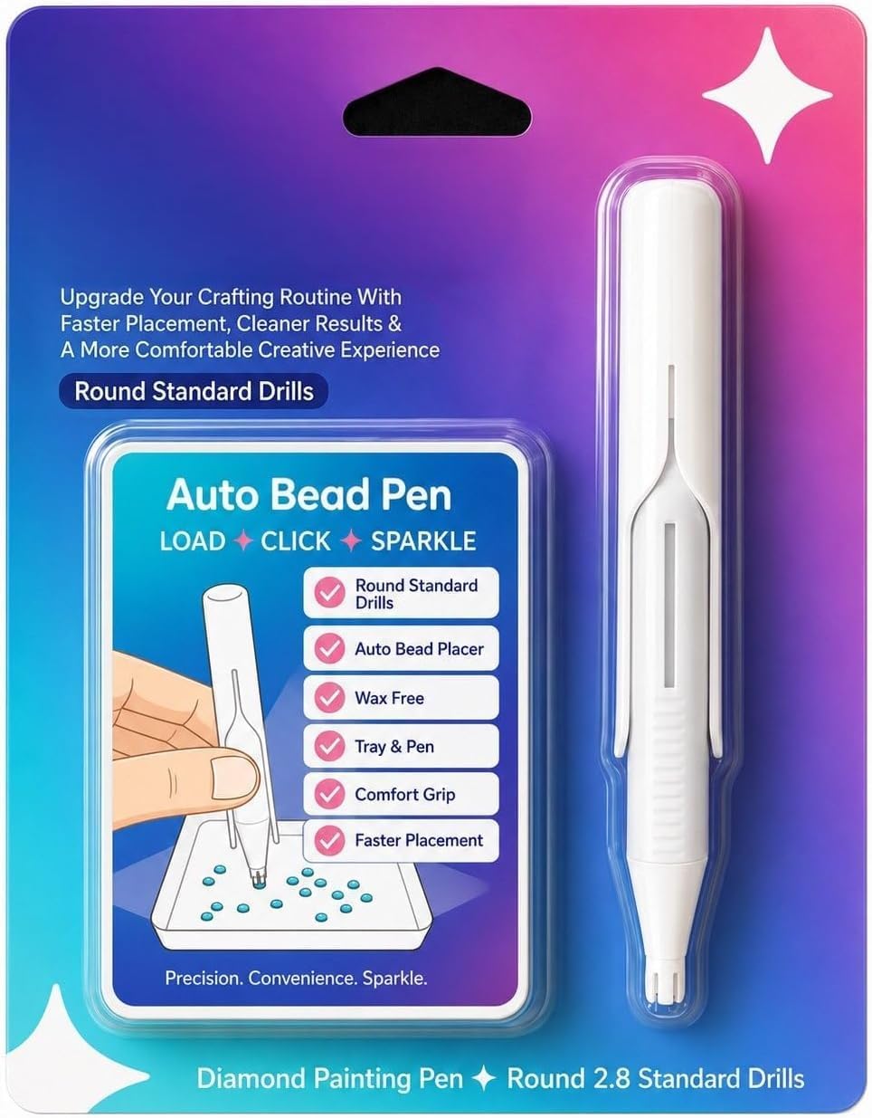 Automatic Diamond Painting Art - đánh giá và giá Embroidery Needle Pen