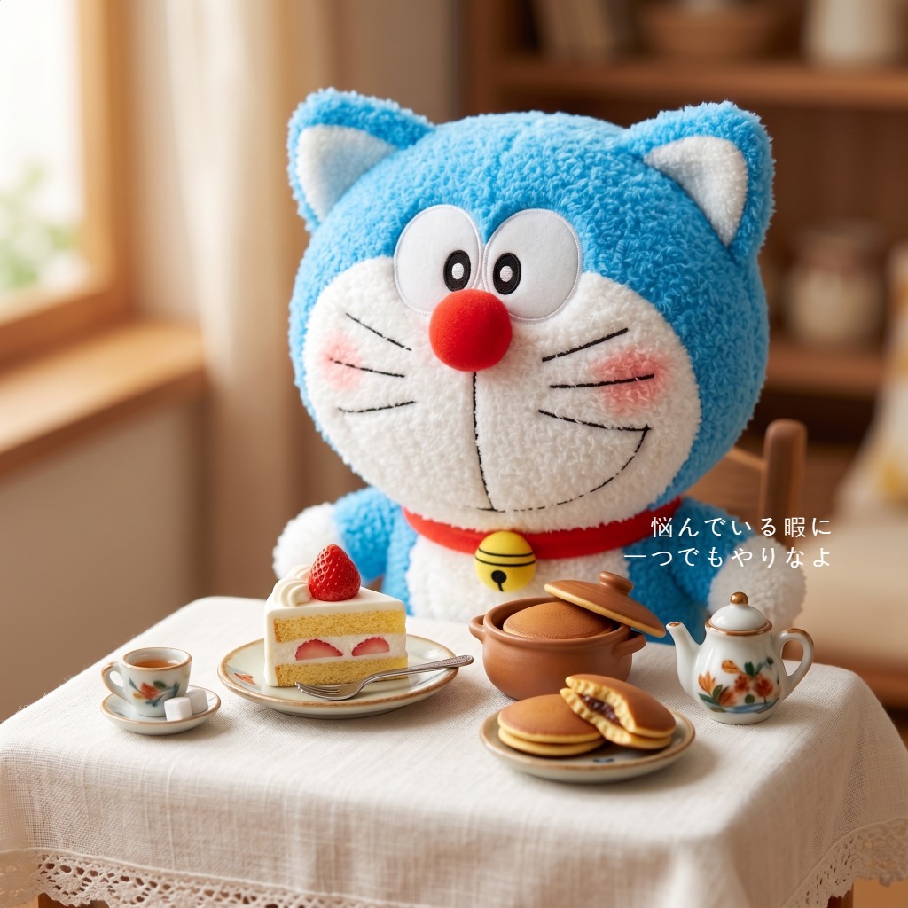 Cute Birthday Version Doraemon - đánh giá và giá Embroidery Lovers