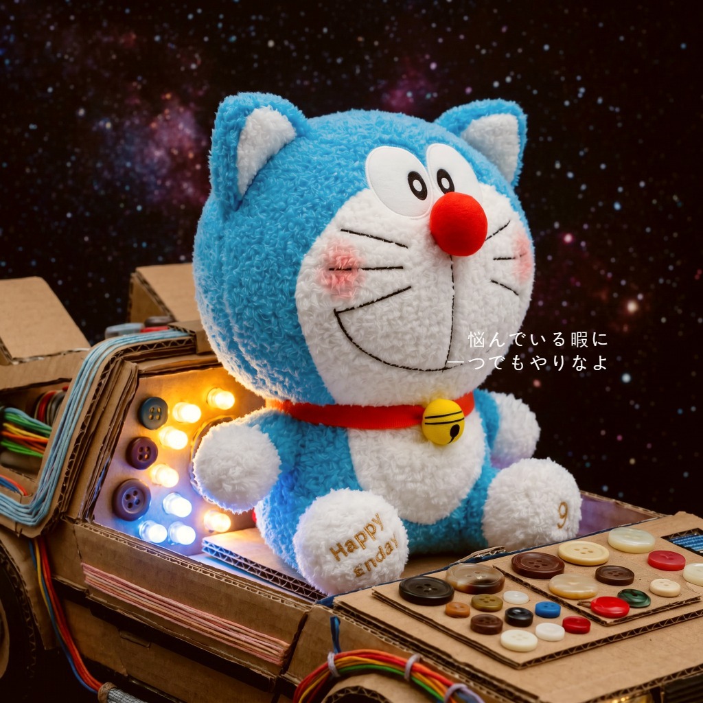 Cute Birthday Version Doraemon - đánh giá và giá Embroidery Lovers